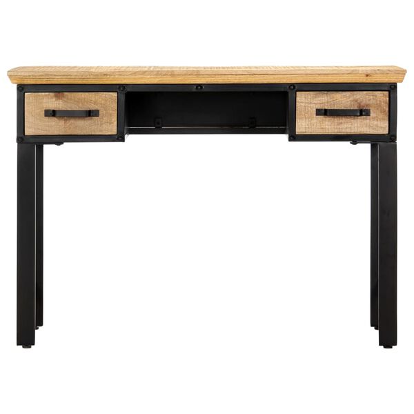 247758 vidaXL Writing Table 110x50x76 cm Solid Mango Wood