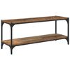 vidaXL Sj&oacute;nvarpssk&aacute;pur Gamall vi&eth;ur 100x33x41cm Virka&eth; tr&eacute; og j&aacute;rn