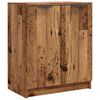 vidaXL Veggfestur Sk&aacute;pur Vi&eth;arlitur 59x35x70 cm Samsettur Vi&eth;ur