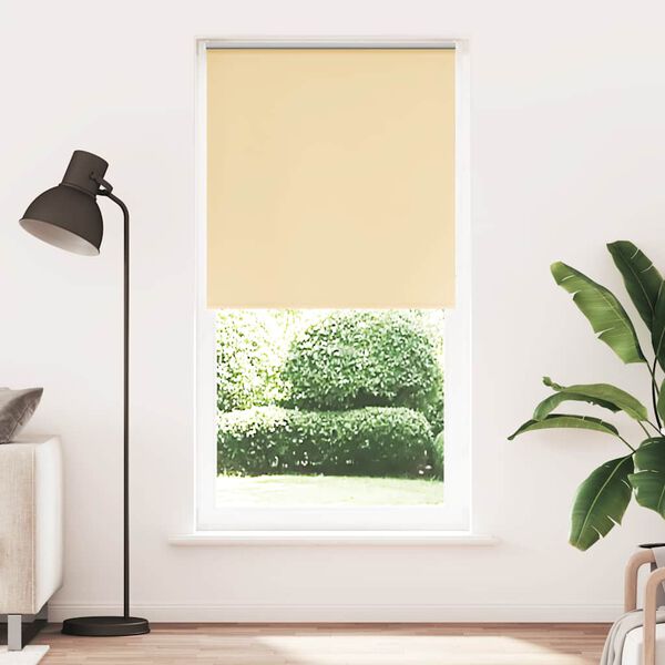 vidaXL R&uacute;llugard&iacute;nur Myrkvun Beige 100x230 cm Efni Breidd 95,7 cm