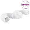 vidaXL Barki PVC 6 m &Oslash;20 cm