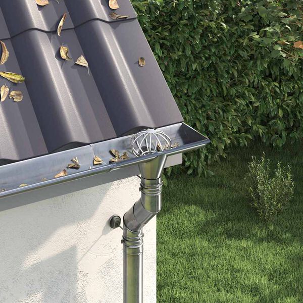 vidaXL &THORN;akrennu laufv&ouml;rn 2 pcs Silfur 50 mm Ry&eth;fr&iacute;tt St&aacute;l