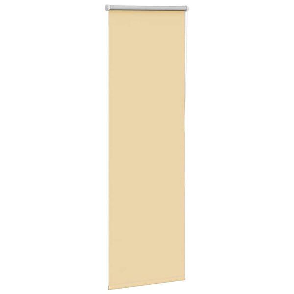 vidaXL R&uacute;llugard&iacute;nur Blackout Beige 40x150 cm Efni Breidd 35,7 cm