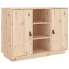 vidaXL skenkur 100x40x75 cm Solid Wood Furu