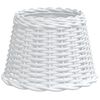 vidaXL Lampaskermur Hv&iacute;tur &Oslash;30x20 cm V&iacute;&eth;it&aacute;g