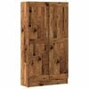 vidaXL B&oacute;kask&aacute;pur Gamall Vi&eth;ur 82,5x30,5x150 cm Samsettur Vi&eth;ur