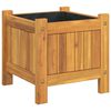 vidaXL Gar&eth;pl&ouml;ntuker me&eth; F&oacute;&eth;ri 31x31x30 cm Gegnheil Akas&iacute;a