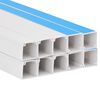 vidaXL Kapalstokkar Sj&aacute;lfl&iacute;mandi 25x16 mm 10 m PVC