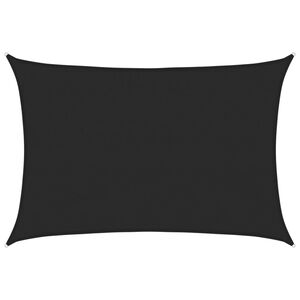 vidaXL Skyggnid&uacute;kur 160 g/m&sup2; Svartur 4x5 HDPE