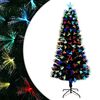 vidaXL Gervi j&oacute;latr&eacute; me&eth; 250 LED me&eth; standi Gr&aelig;nn 210 cm PVC