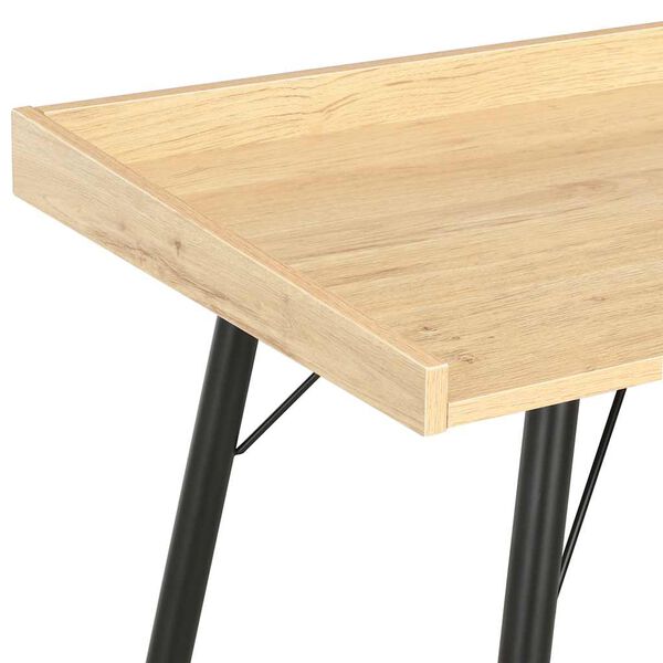 20271 vidaXL Desk Oak 90x50x79 cm
