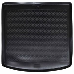 vidaXL Skott mottur Svartur G&uacute;mm&iacute;