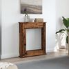 vidaXL Arinn Surround Old Wood 75x20x87,5 cm Engineered Wood