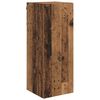 vidaXL Veggsk&aacute;pur Gamall vi&eth;ur 34,5 x 34 x 90 cm Samsettur vi&eth;ur