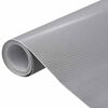 vidaXL B&iacute;lafilmur 2 stk. 4D Silfur 100x150 cm + 50x150 cm