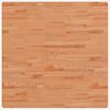 vidaXL Bor&eth;plata 90x90x4 cm Ferningur Gegnheilt Beyki