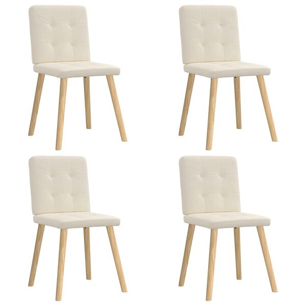 vidaXL Bor&eth;stofust&oacute;lar 4 stk. H&ouml;r