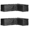 vidaXL L-laga Gar&eth;h&uacute;sgagnahl&iacute;far 2 stk. 16 K&oacute;sum 260x210x80 cm