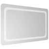 vidaXL LED Ba&eth;herbergisspegill 50x80 cm
