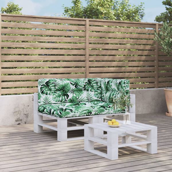 vidaXL Sessur fyrir Bretti 3 stk. Laufamynstur