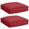 vidaXL P&uacute;&eth;i 2 pcs V&iacute;nrau&eth;ur 40 x 40 x 8 cm Oxford efni