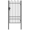 vidaXL Gir&eth;ingarhli&eth; BOXTEL 103 x 225 cm Dufth&uacute;&eth;a&eth; st&aacute;l Gr&aacute;r L&aacute;sanleg