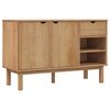 vidaXL Skenkur &bdquo;OTTA&ldquo; 114x43x73,5 cm Gegnheil Fura