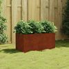 vidaXL Gr&oacute;&eth;urker 80x40x40 cm Corten St&aacute;l