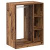 vidaXL Geymsluk&aacute;pur me&eth; hillu Gamalt timbur 77 x 48 x 102 cm