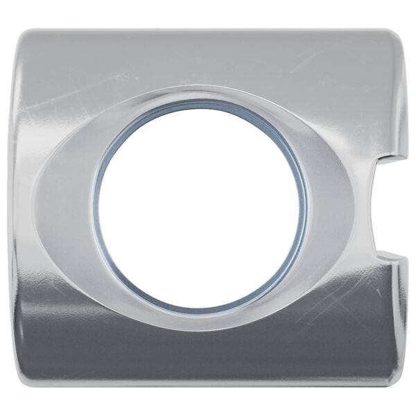 vidaXL Bollan&uacute;tar 2 pcs Silfur M6 x 12 mm M&aacute;lmur