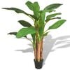 vidaXL Gerviplanta Bananatr&eacute; me&eth; Potti 175 cm Gr&aelig;n