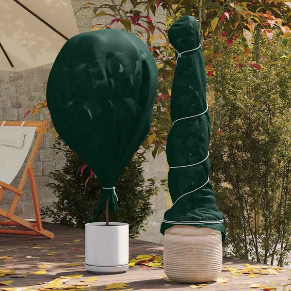 vidaXL Frostvernd Plantufl&iacute;s Gr&aelig;nn 20 x 3,2 m &Oacute;ofin efni