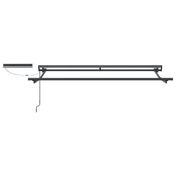 vidaXL Rafmagns samanbrj&oacute;tanlegt s&oacute;lsk&yacute;li Gulur og hv&iacute;tur 3,5 x 2 m