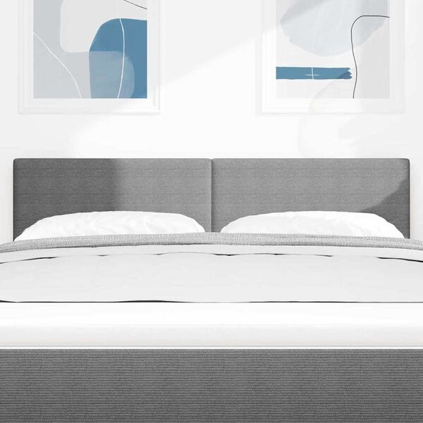 vidaXL H&ouml;f&eth;agafl me&eth; h&ouml;fu&eth;gafl Lj&oacute;sgr&aacute;r 144 cm Gervile&eth;ur