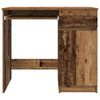 vidaXL Skrifbor&eth; Old Wood 86x49x76 cm Engineered Wood