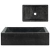 Vaskur 45x30x12 cm Marmari Svartur
