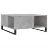 vidaXL S&oacute;fabor&eth; Steypugr&aacute;r 80x80x36,5 cm Samsettur Vi&eth;ur