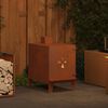 vidaXL Tjaldofn 35x50x60 cm Corten St&aacute;l