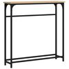 vidaXL bor&eth;stofubor&eth; Sonoma eik 75x19,5x75 cm verkfr&aelig;&eth;ilegt tr&eacute;