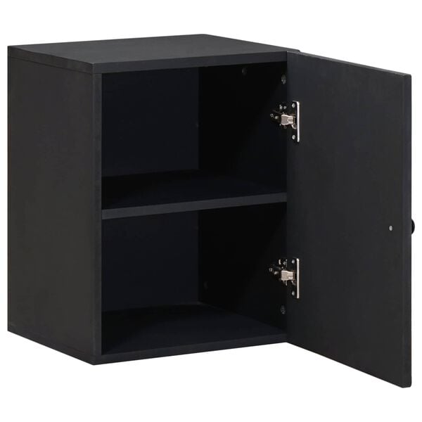 vidaXL Vegghengdur sk&aacute;pur Marglitur 38 x 33,5 x 48 cm Hart mang&oacute;tr&eacute;