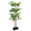 vidaXL Gervi Bambustr&eacute; 988 Bl&ouml;&eth; 150 cm Gr&aelig;n