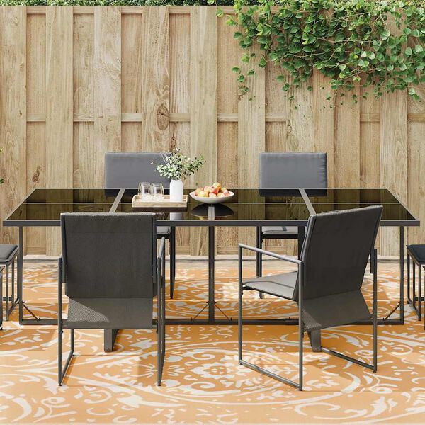 vidaXL Útivistarteppi ARAKIL Appelsínugulur og hvítur 400 × 300 cm