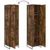 vidaXL Fataheimili 2 pcs Reykðarökur 50 x 50 x 200 cm Samsettur viður