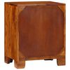 vidaXL skenkur marglitur 50x35x60 Solid Wood Acacia