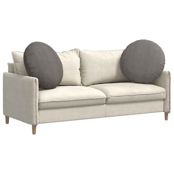 vidaXL Setjp&uacute;&eth;ar 2 pcs Lj&oacute;sgr&aacute;r &Oslash; 60 cm Korduroy efni