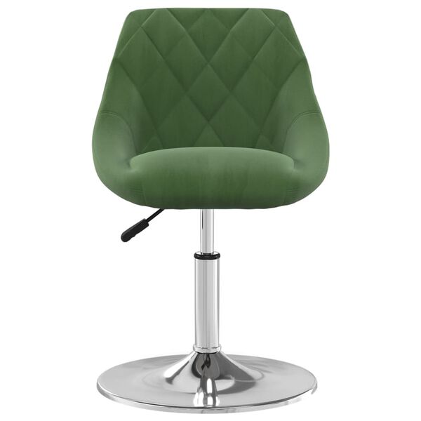 vidaXL Sn&uacute;ningsbor&eth;stofust&oacute;lar 4 stk D&ouml;kkgr&aelig;nt Flauel