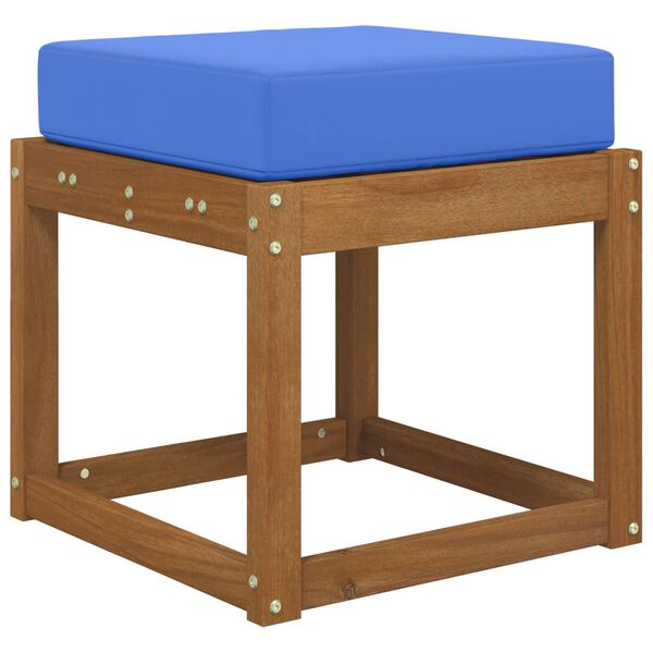 vidaXL Utandyra s&aelig;ti p&uacute;&eth;i T&uacute;rk&iacute;s 40 x 40 x 8 cm 100% p&oacute;l&yacute;ester