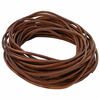 vidaXL Le&eth;ur sn&uacute;ra L&eacute;tt br&uacute;nt &Oslash;3 mm x 50 m Le&eth;ur