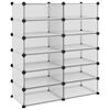 vidaXL Sk&oacute;rekki Gegns&aelig;r 94,5x36,5x106 cm PP