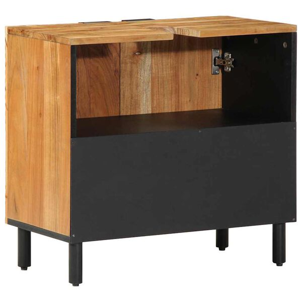 vidaXL Ba&eth;herbergisvaskarsk&aacute;pur Hrein akas&iacute;utr&eacute; 62 x 33 x 58 cm